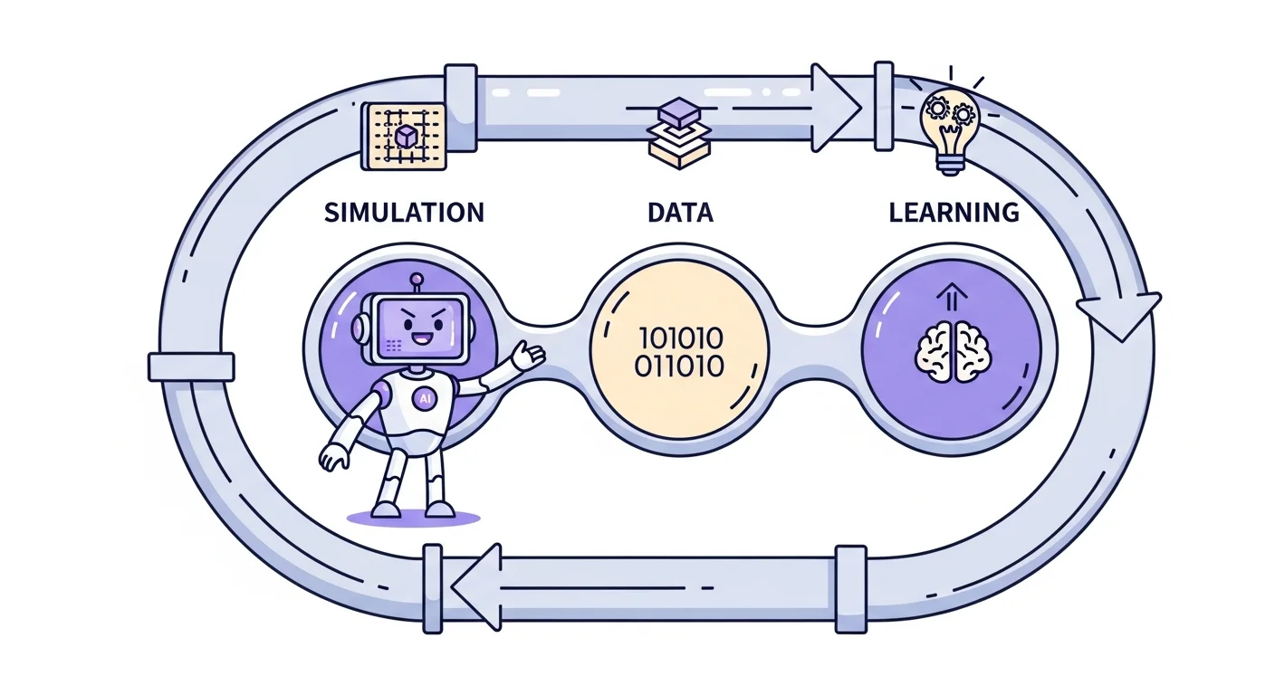 Illustration for: Safactory Offers Closed-Loop Pipeline for Agent Training