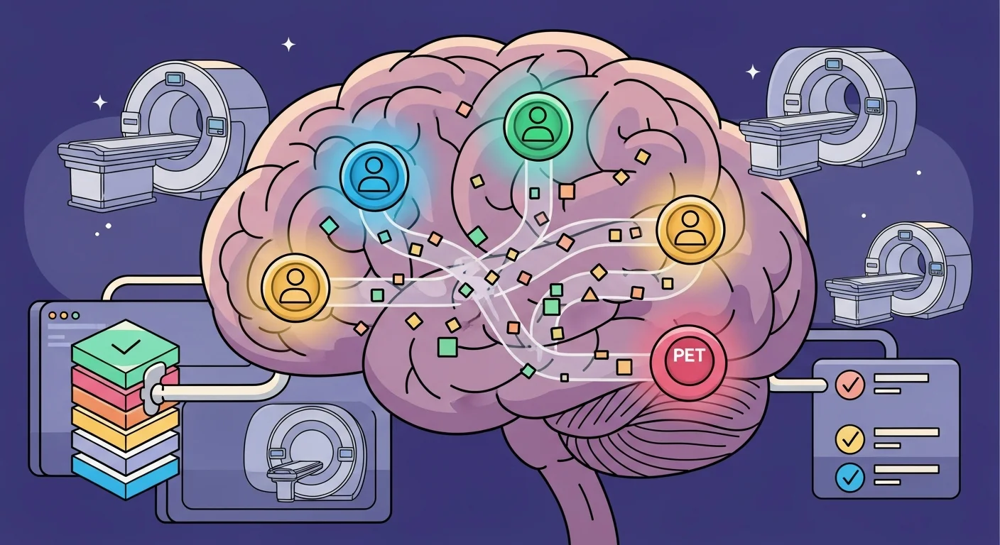 Illustration for: NeuroAgent Automates Multimodal Neuroimaging Pipelines